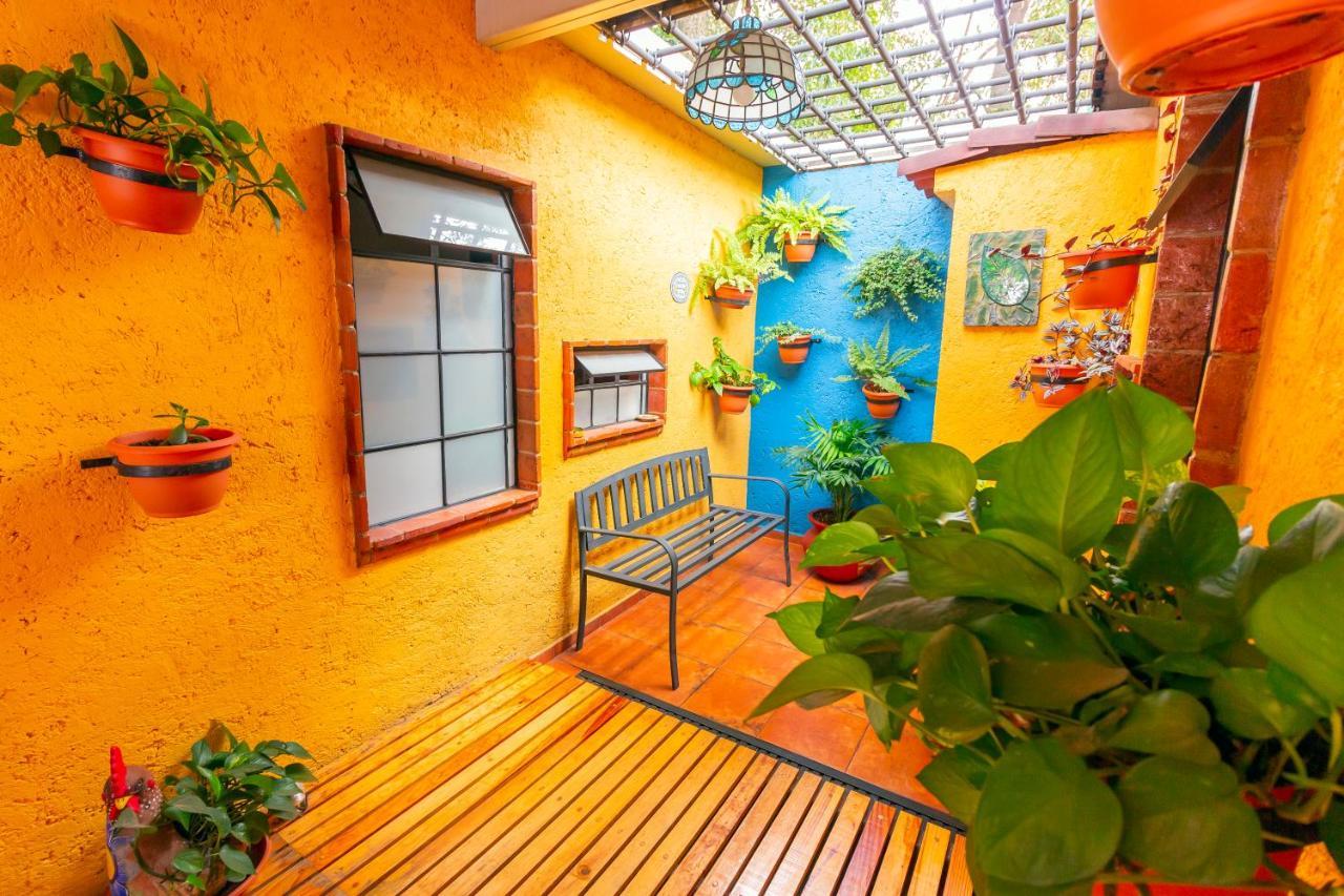 Mex Suites Casa Azul B&B 멕시코 시 외부 사진