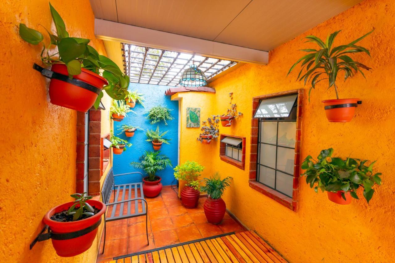 Mex Suites Casa Azul B&B 멕시코 시 외부 사진